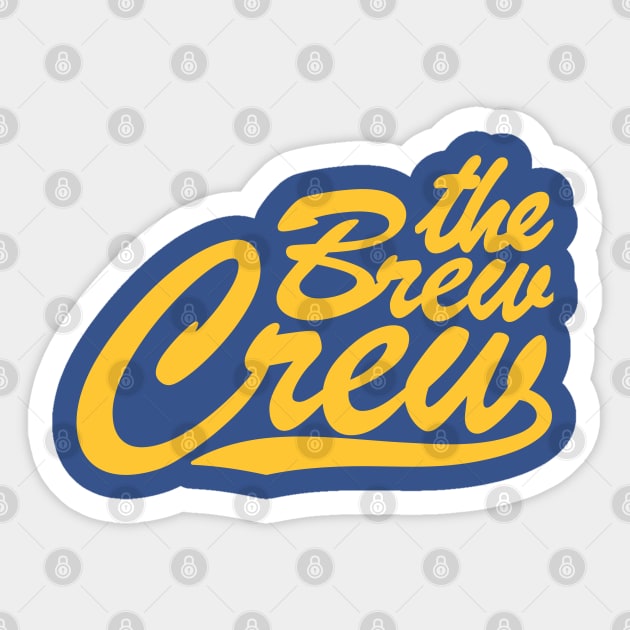 The Brew Crew Sticker by Nagorniak